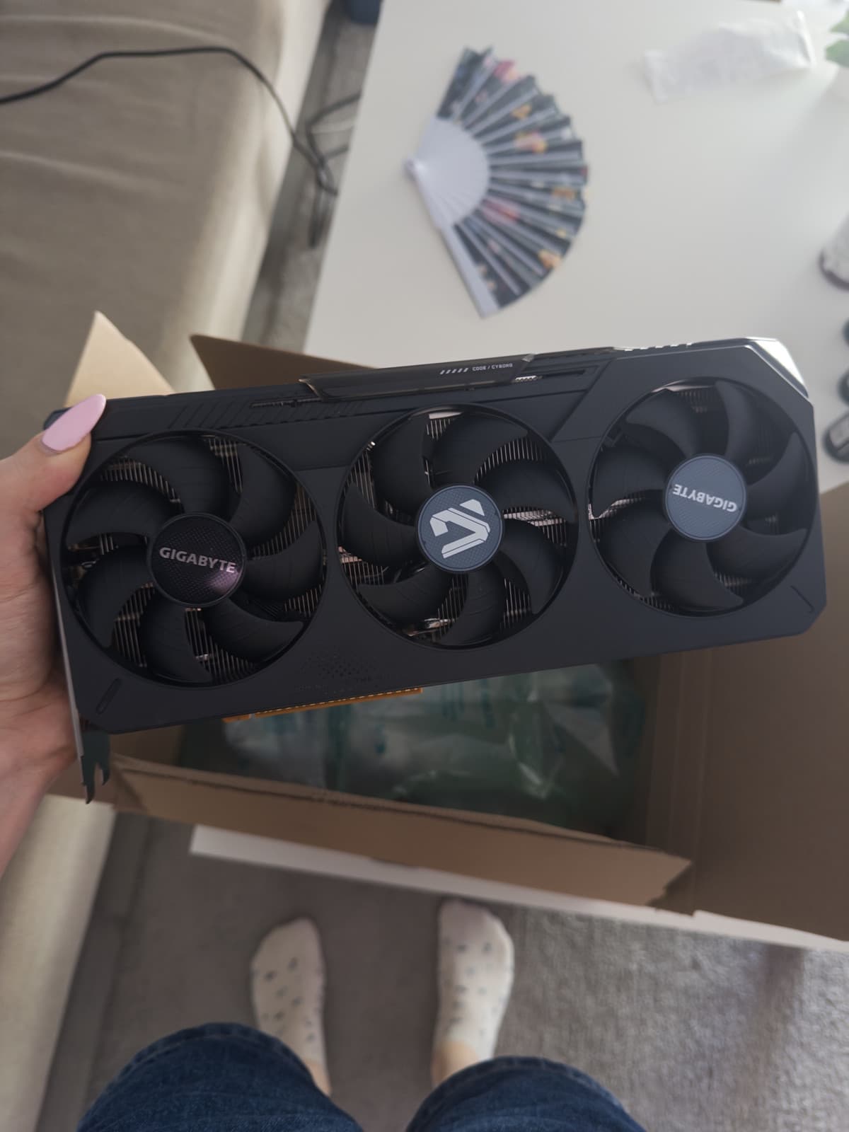 Mi è arrivata la GPU 🥰