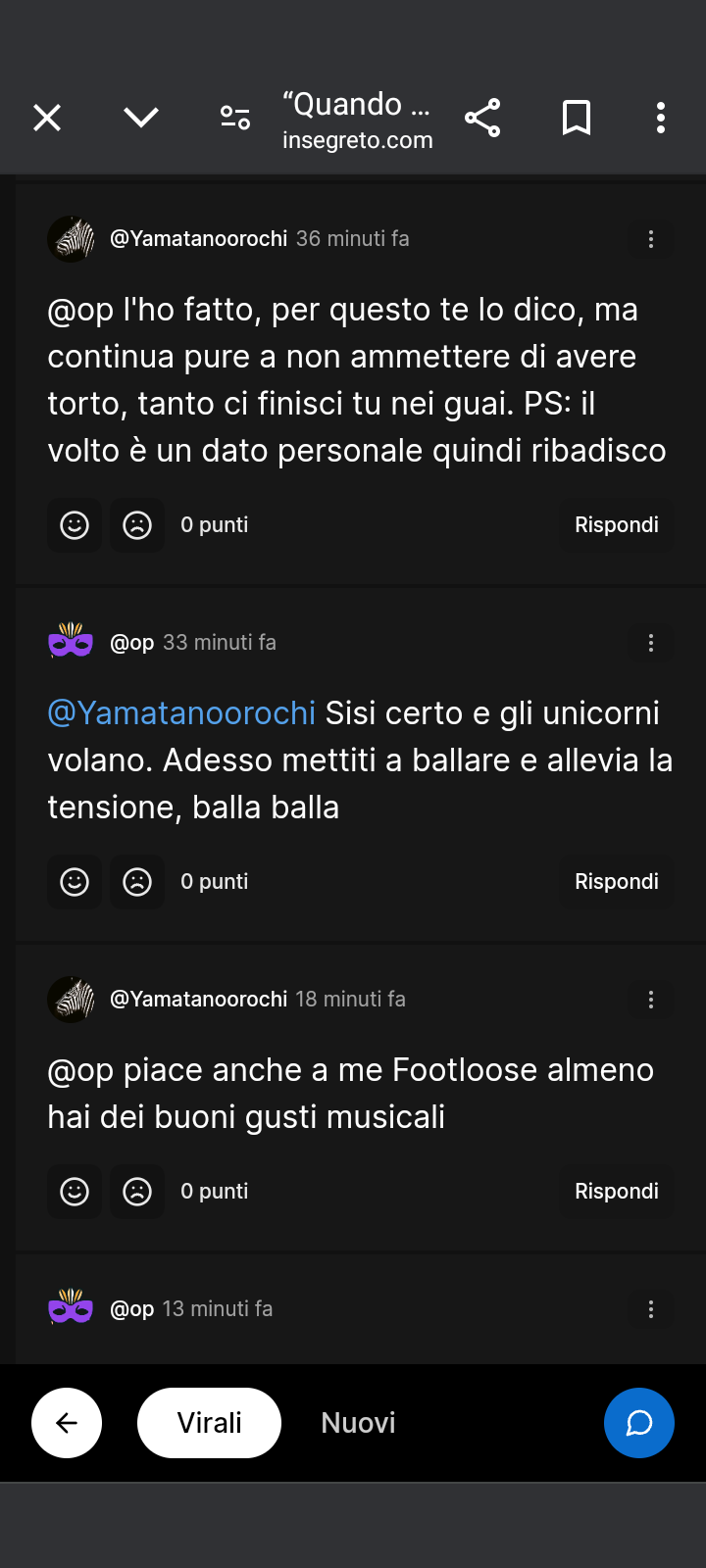 Aggiornamento sul mio post di prima, ovviamente non ha ammesso di avere torto, nonostante la prova che ri metterò 