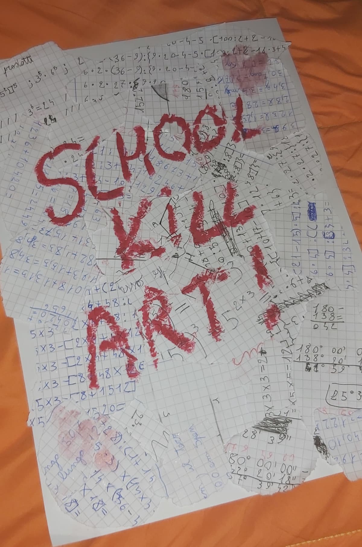 School killer art.