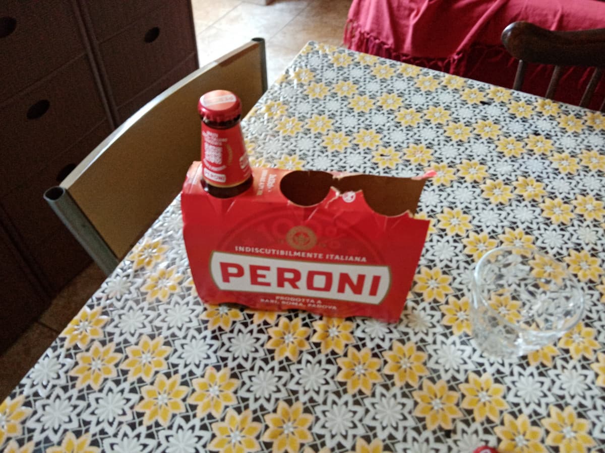 Ho comprato 3 birre da offrire all elettricista quando è venuto stamattina... Mo la terza chi cazzo se la beve? 