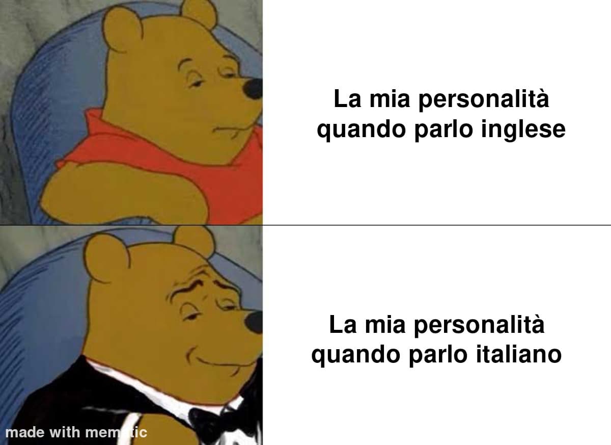 Credo dipenda dalla differenza tra il lessico che conosco in italiano e in inglese