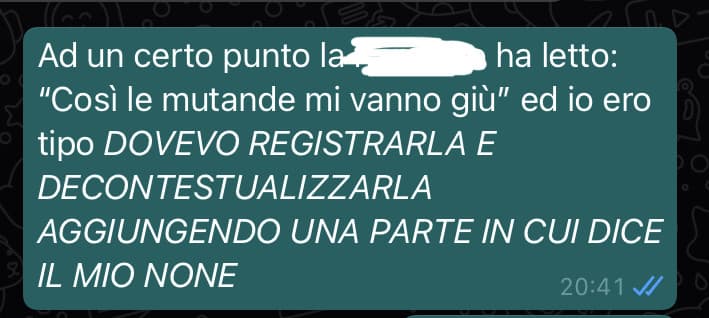 SÌ. È SUCCESSO OGGI. ?