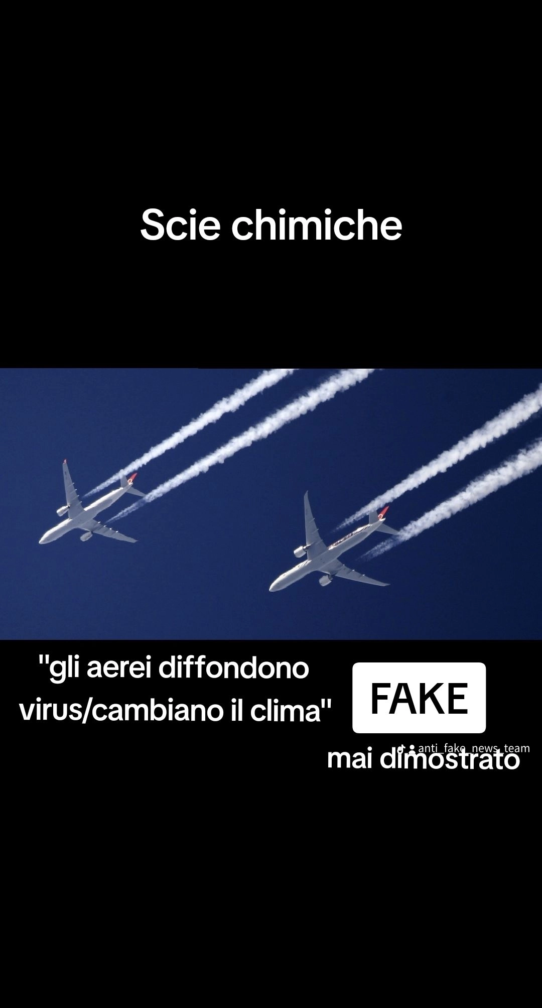 Altra fake news che abbiamo smentito. E la gente ci crede davvero, non scherzo