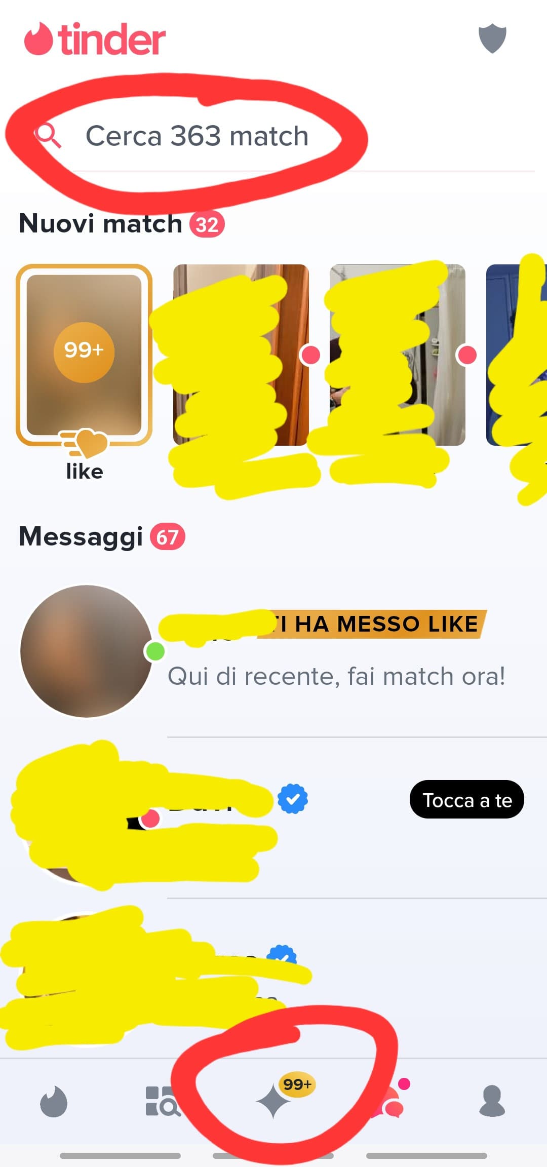 Tinder serve solo per aumentare l'autostima