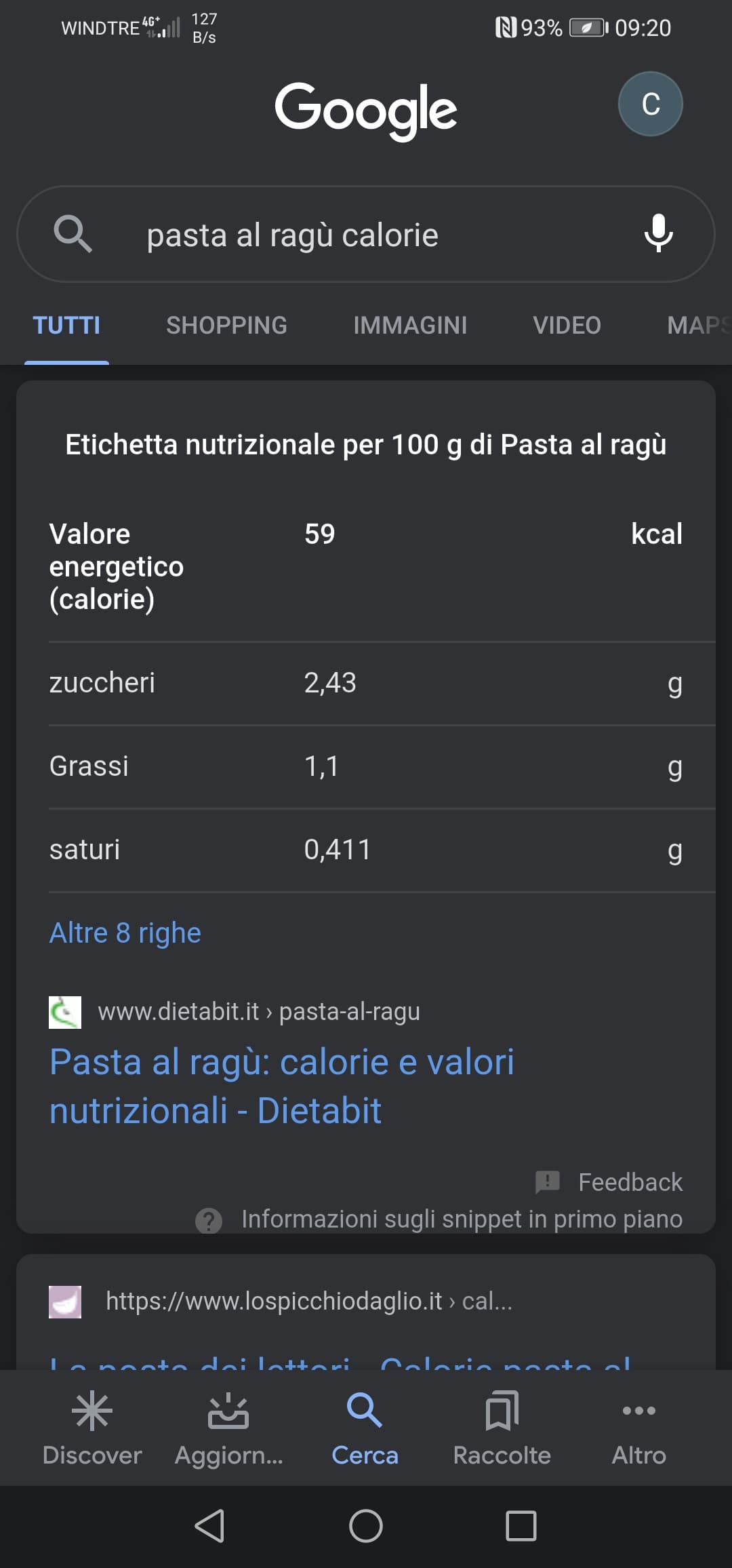 dai Google non ti credo neanche se mi paghi