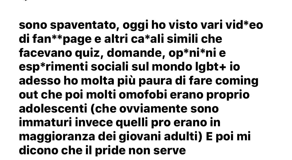 Mi chiedo il perché insegreto non me lo faccia pubblicare