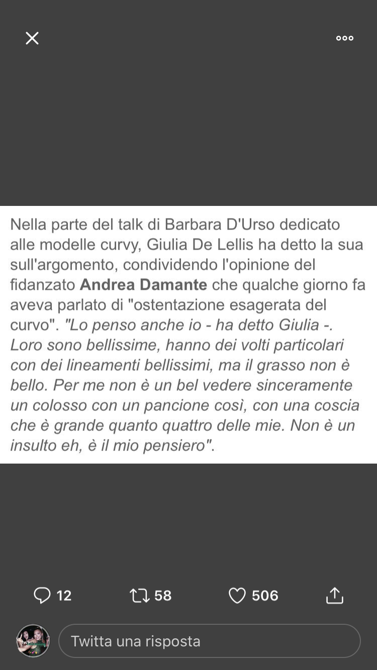 Per caso si sono messe d’accordo a chi la spara più grossa? 