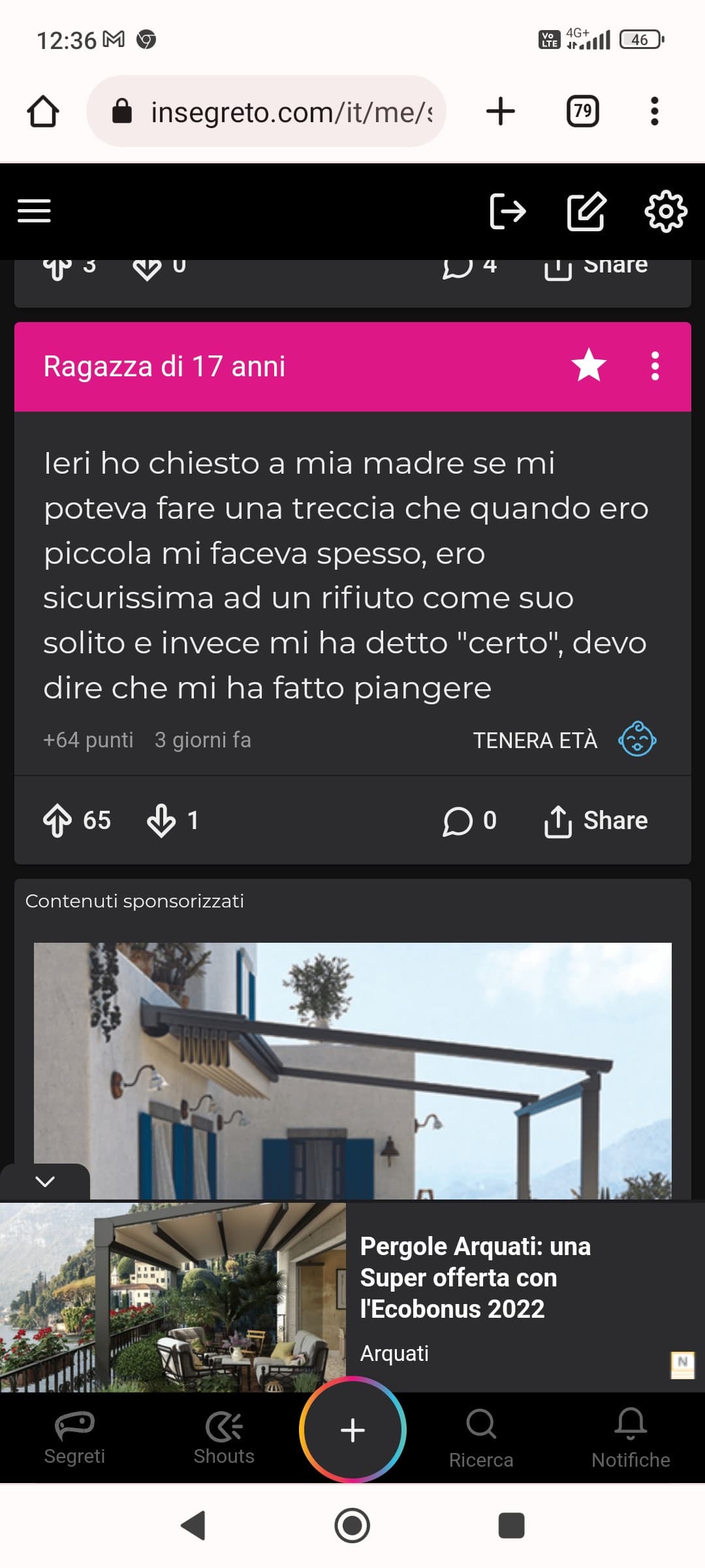 Alla fine non mi ha fatto un bel niente, quindi si, ennesima delusione 