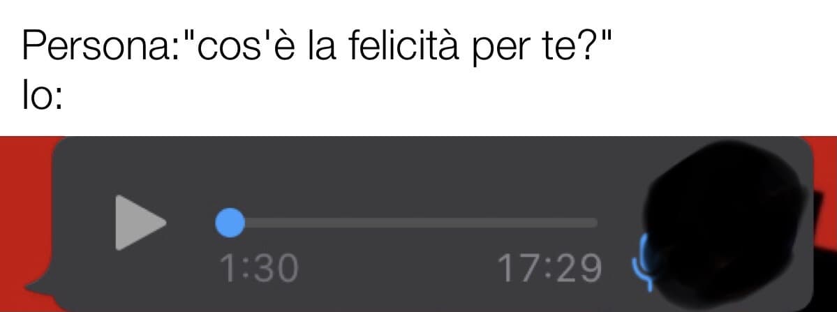 Solo di quella persona però, altrimenti di massimo 10 secondi grazie 