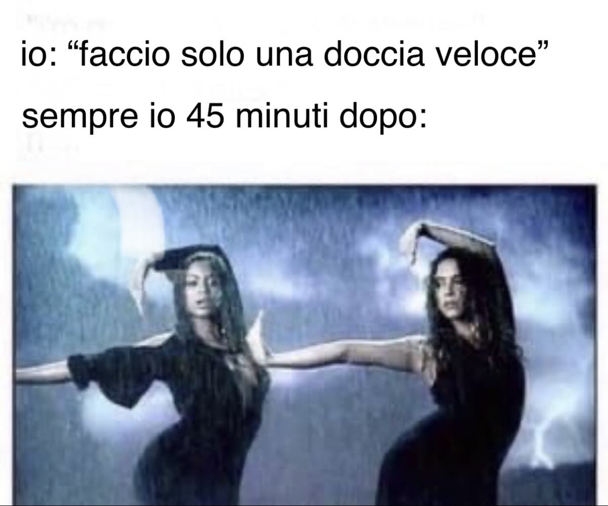 ditemi che non sono l’unica