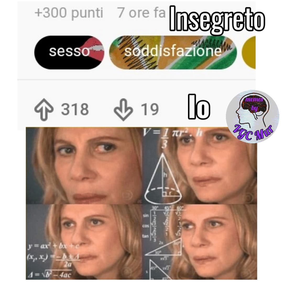 Per insegreto la matematica è un'opinione