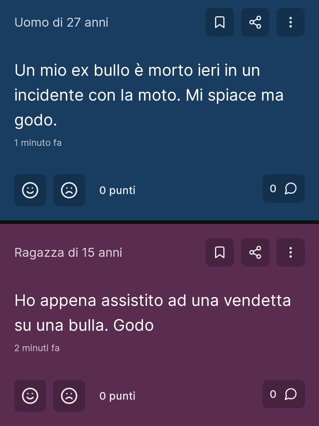 Brutta settimana per i bulli a quanto pare