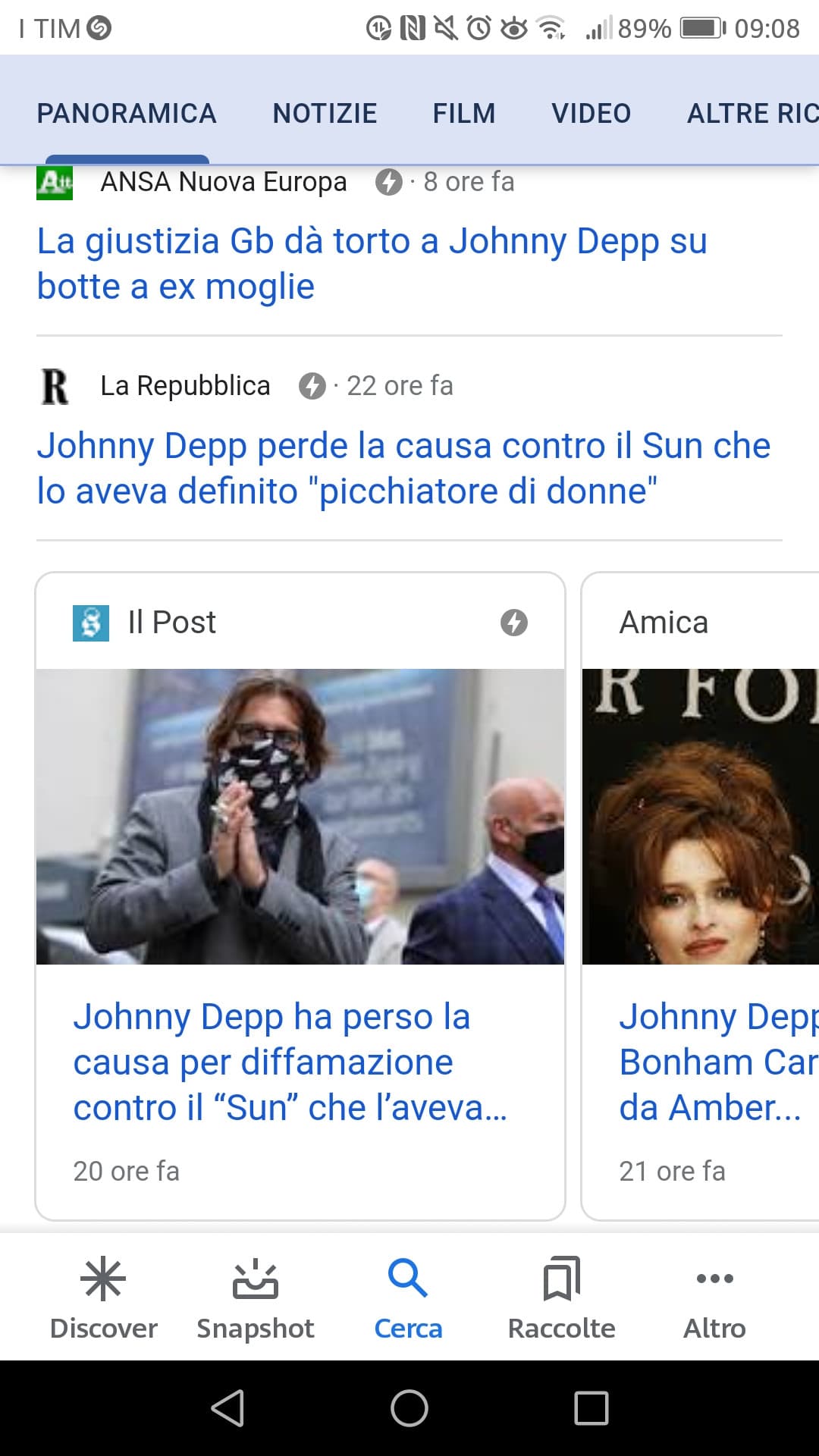 Adesso sono incazzata 