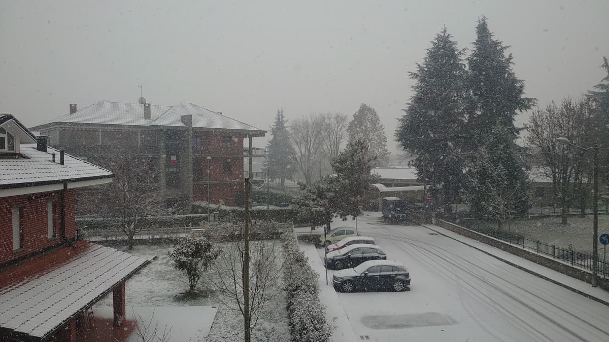 Era anni che non nevicava così