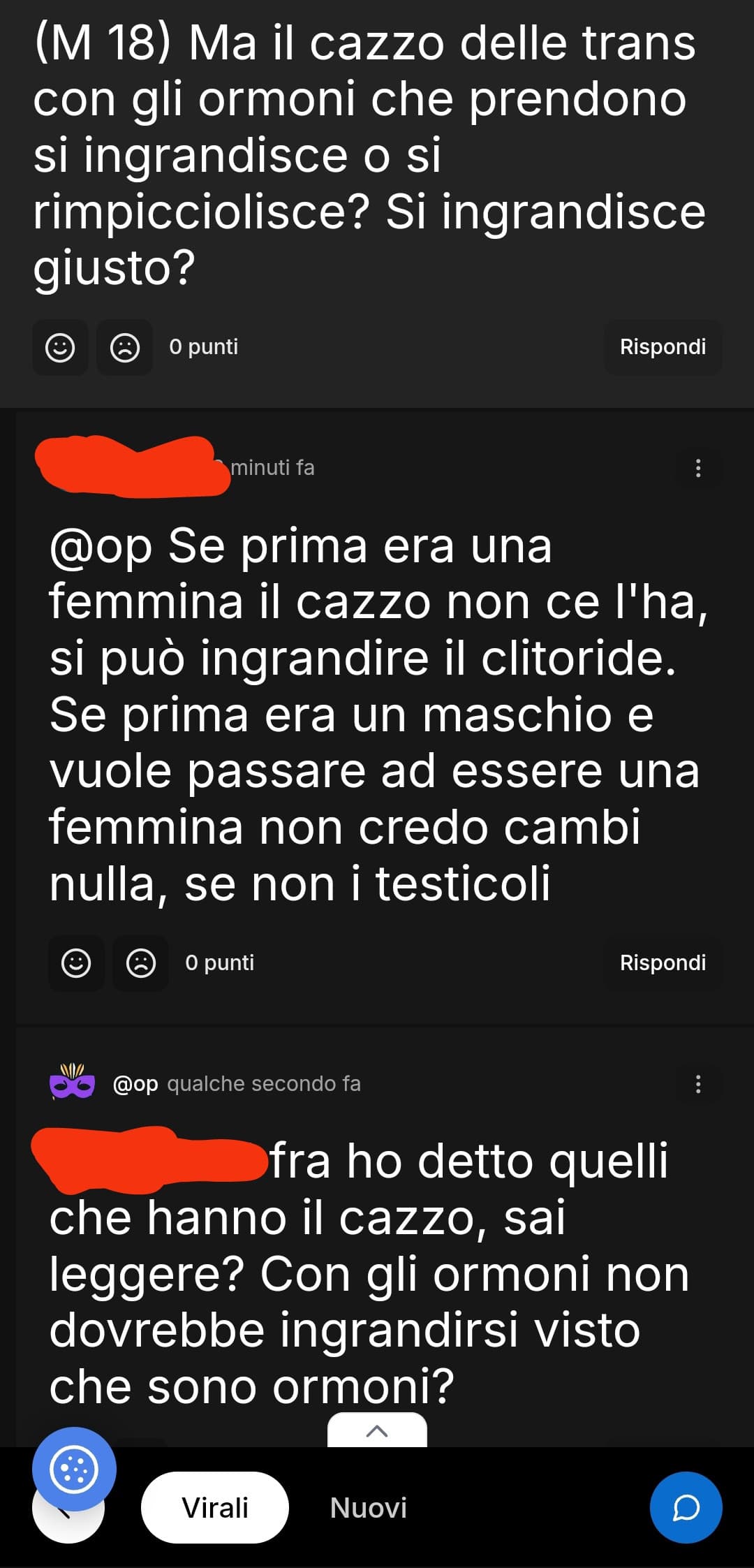 no offense a nessuno ovviamente ma queste domande mi fanno pisciare per quanta ignoranza c'è sull'argomento😭