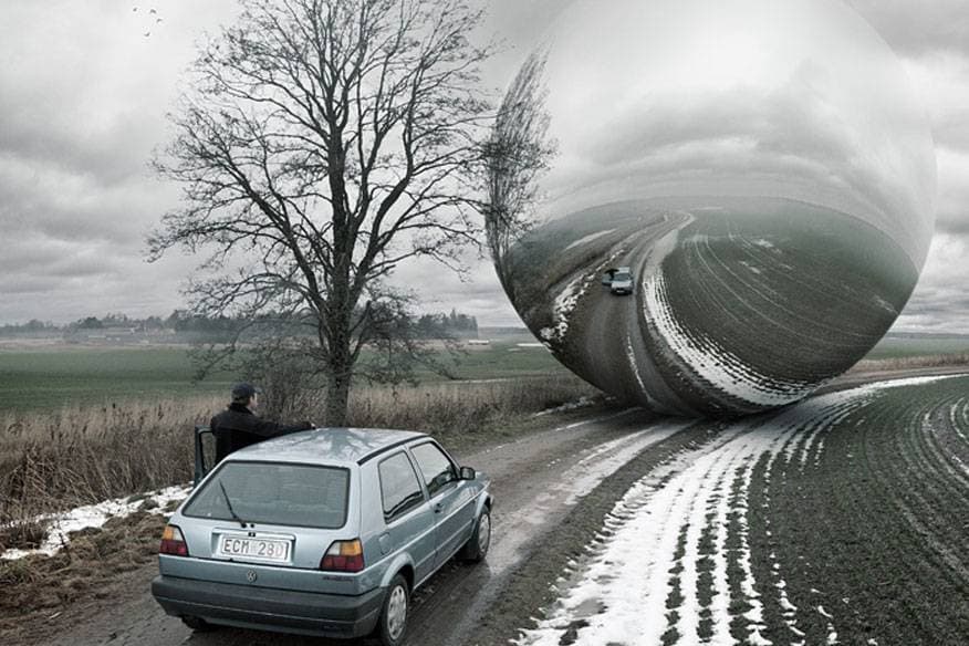 Traffico in campagna 