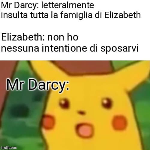 Lo stavo rileggendo (pride and prejudice)