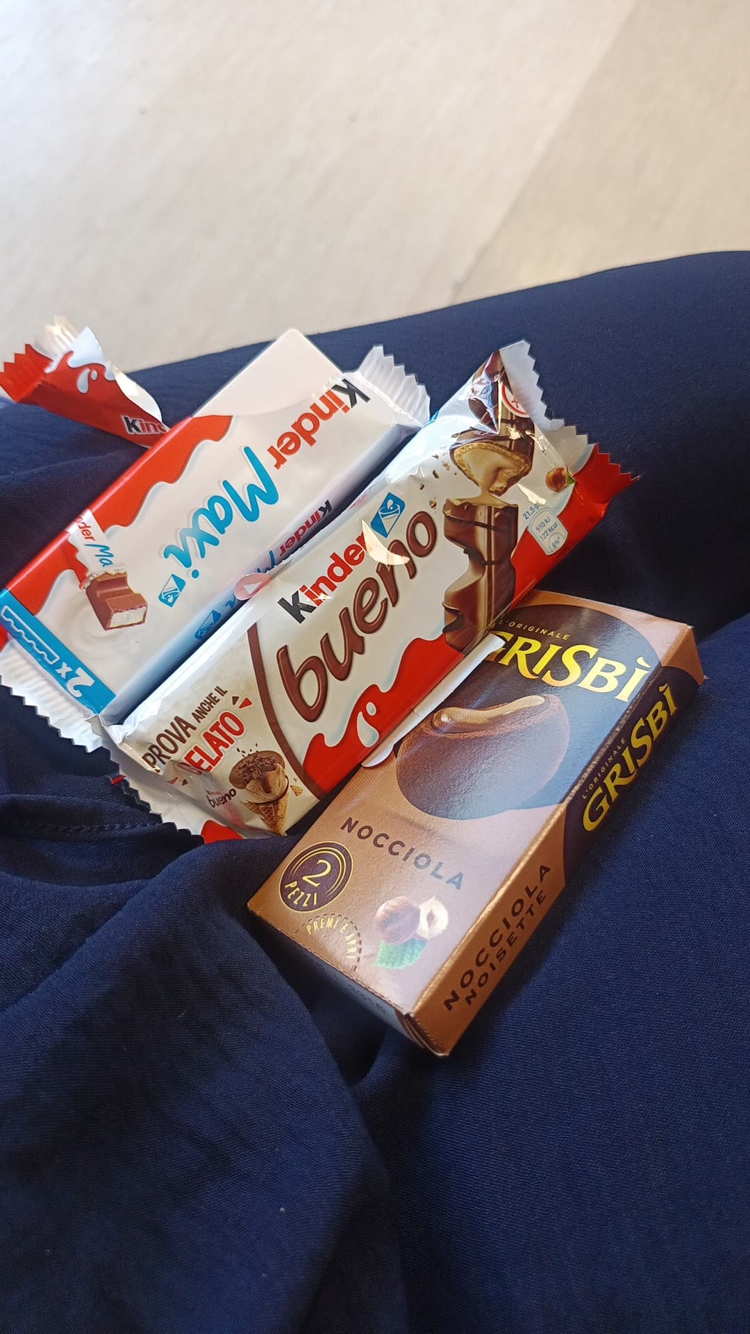 Ho chiesto a mio papà una merendina 