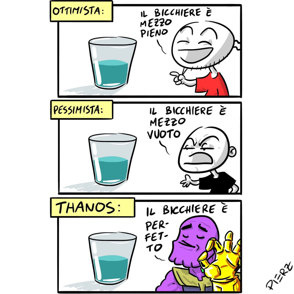 Sempre stata d'accordo con Thanos u.u