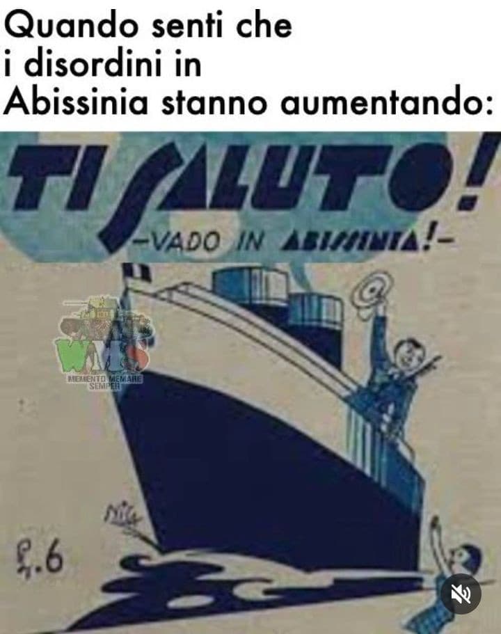 Io parto per l'Oriente 