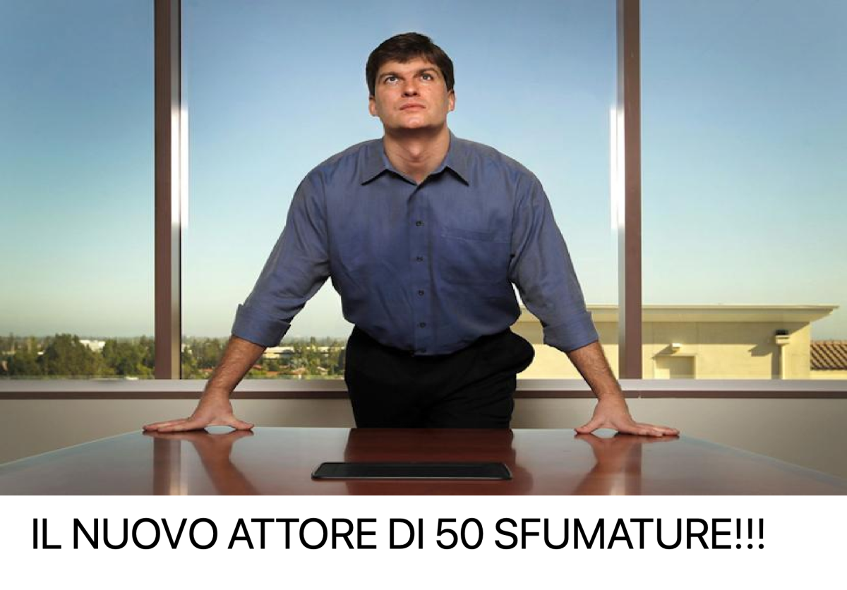 IL NUOVO ATTORE DI 50 SFUMATURE