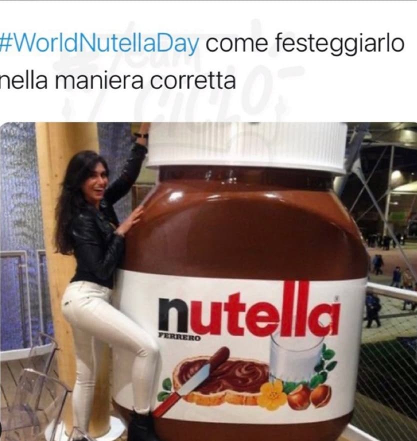 Buon Nutella day insegretini e insegretini! 