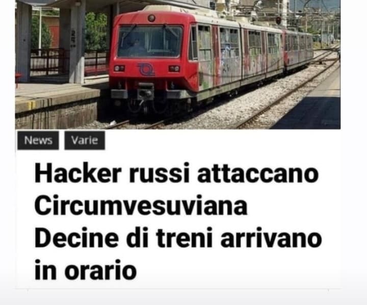 Da Napoli è tutto. 