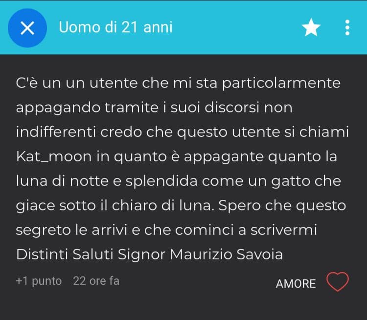 nuovo amore