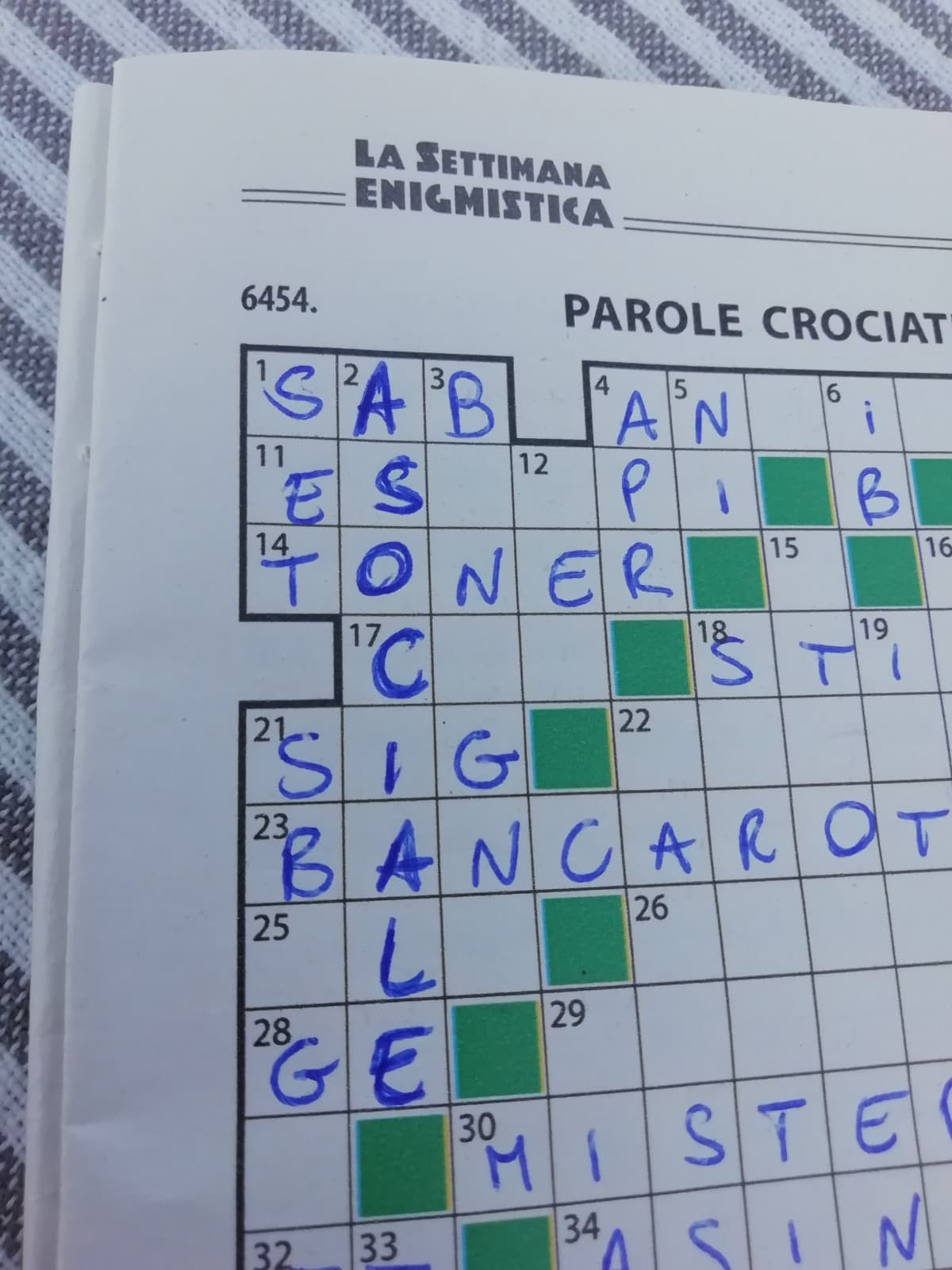 finalmente ci sono anch'io nelle parole crociate :) 