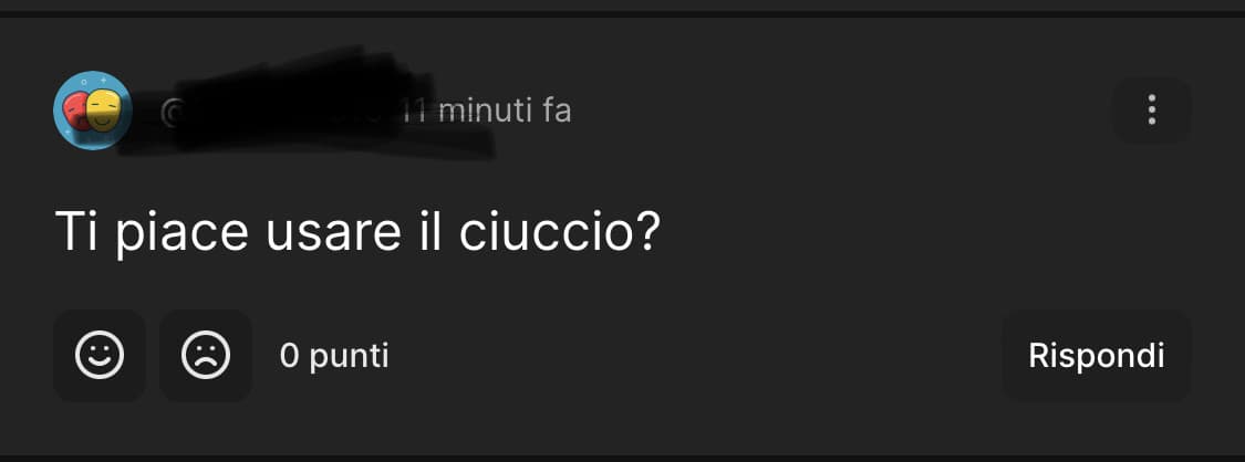 volevo condividere questa perla con voi