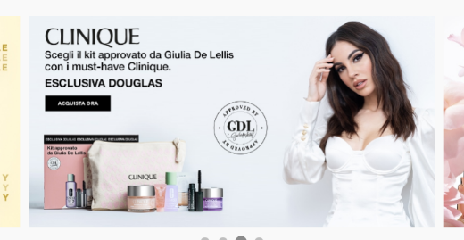 Clinique ha perso un futuro cliente grazie a Giulia de lellis 