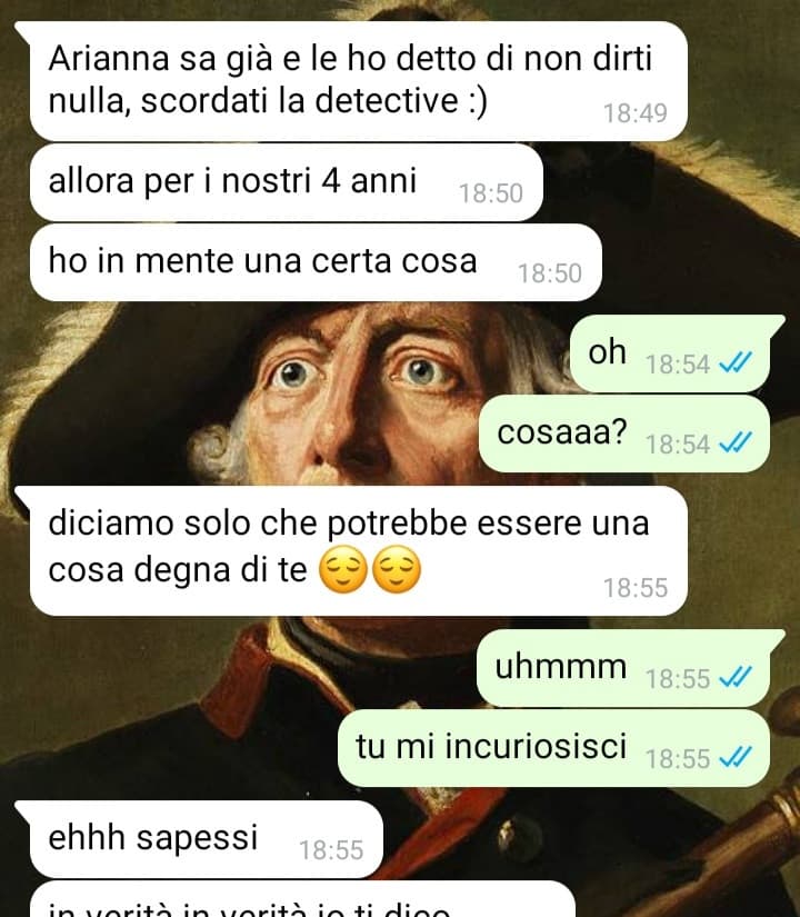 Uff è da ieri che mi chiedo