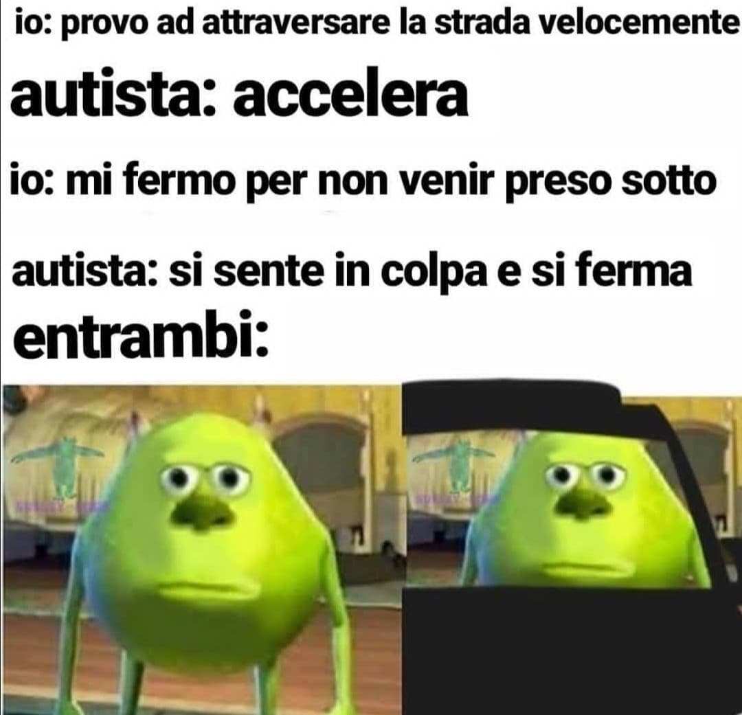 L'unica cosa che mi ha fatto davvero ridere oggi 