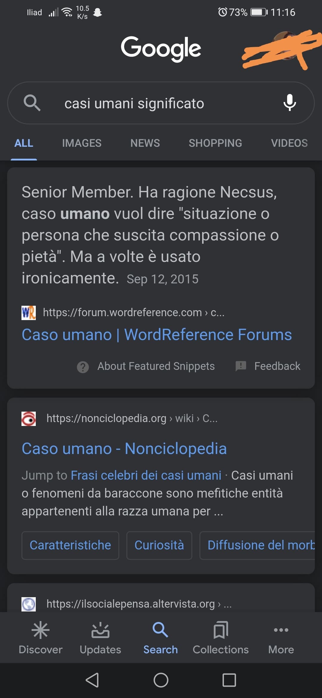 QUESTO è un caso umano 