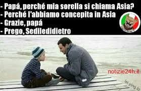 Mia figlia si chiama "sullettodituononno"