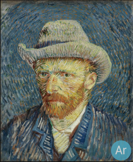 L'autoritratto di Vincent Van Gogh?