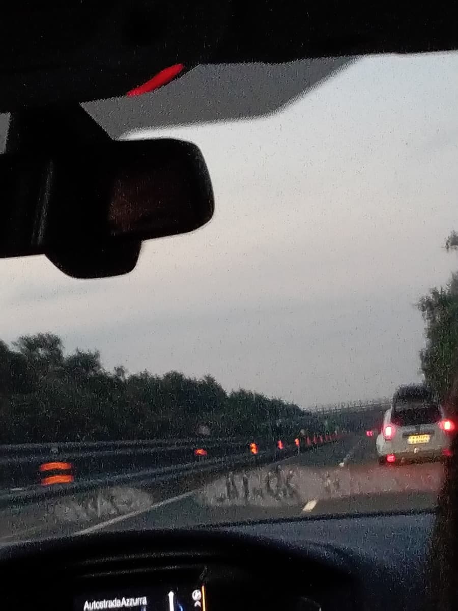 Vi ho uscito l'autostrada alle 4, ora ve la esco alle 6