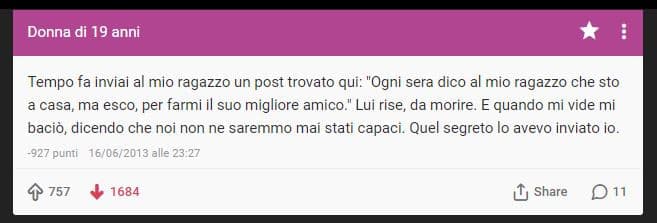 La gente: Voglio il vecchio insegreto
Il vecchio insegreto: