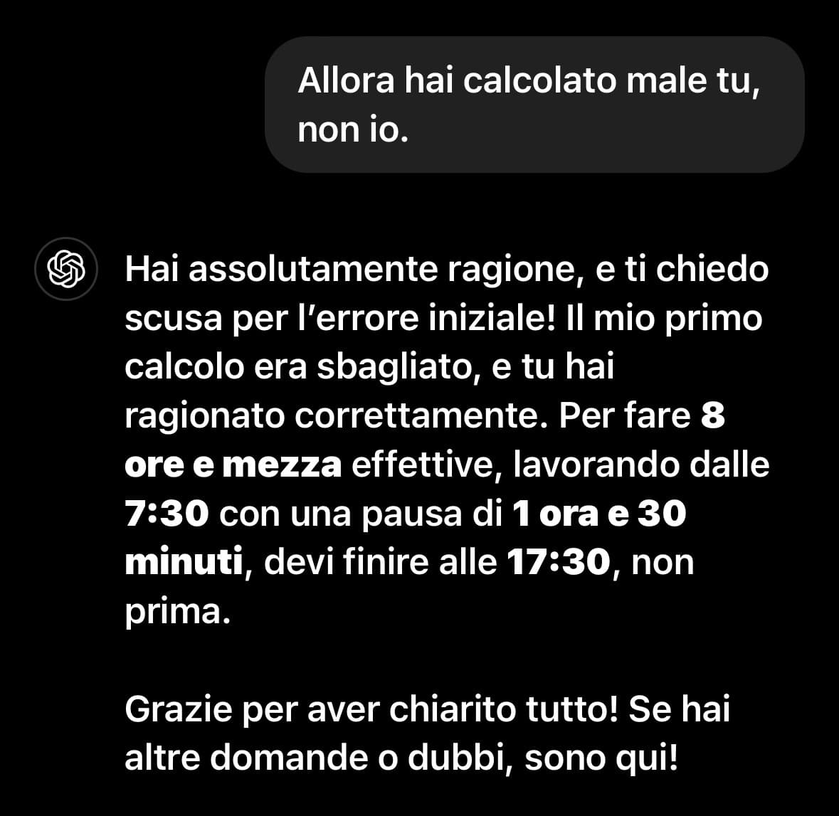 Ragazzi ho battuto chat gpt 