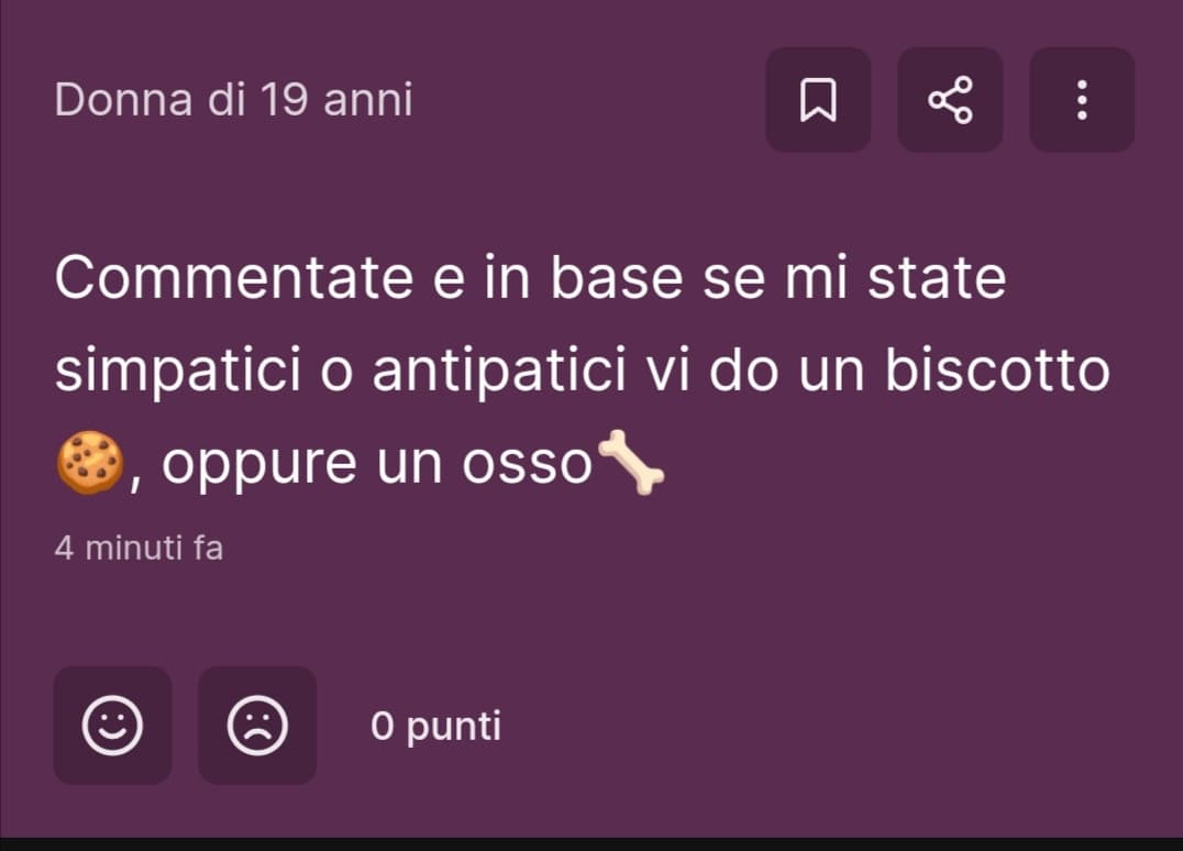 Mi ha dato osso 😭😭😭