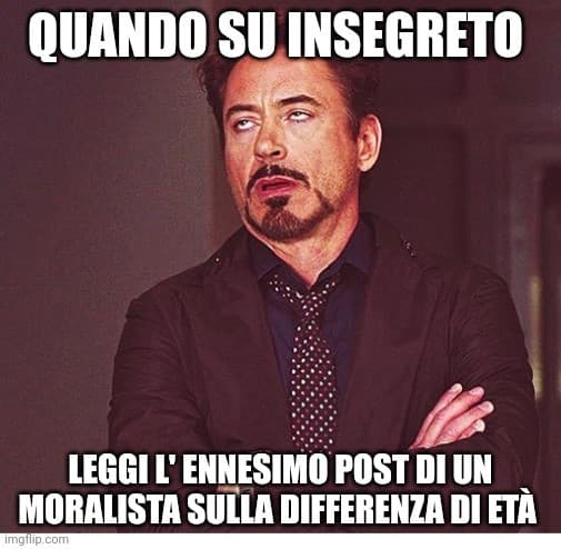 Ditemi quello che volete ma preferisco insegreto pre 2020 