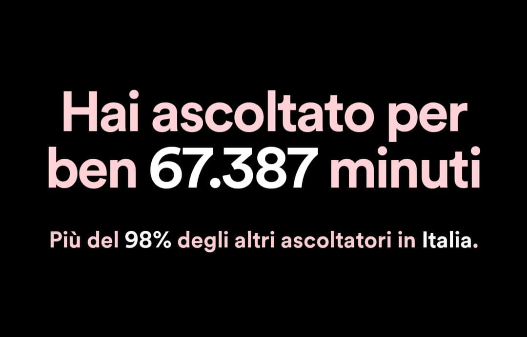 Beh dai, poco il 98%.