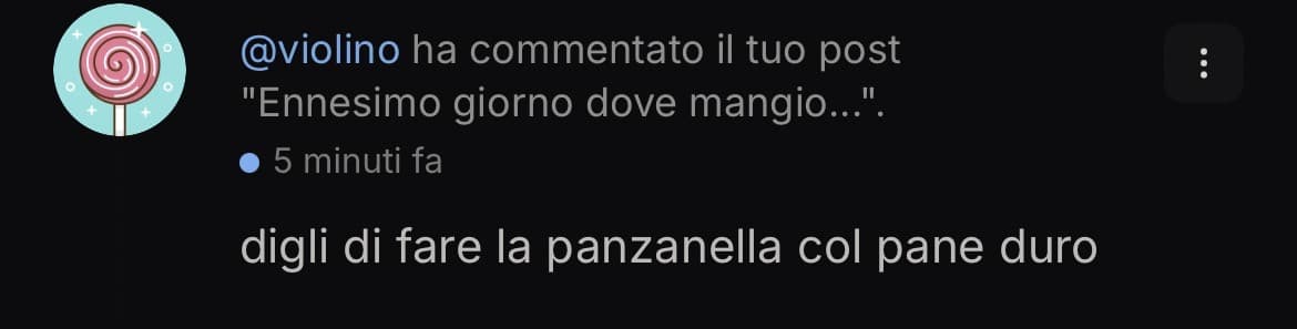 Ma quale panzanella i miei se gli nomini pane bagnato si fanno venire i conati laltra volta stavo aiutando la caso umana di mia madre afare le polpett