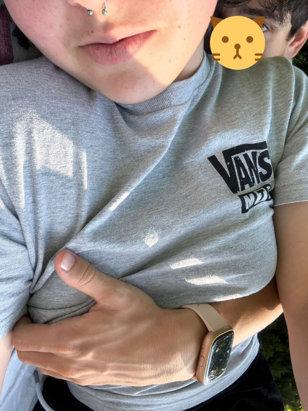 Abbiamo fatto un pic-nic super carino e romantico