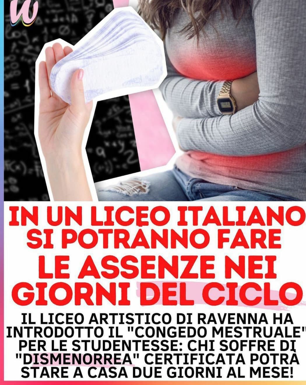 mi identifico in una donna  voglio stare a casa anchio due giorni in più al mese,cos'hai detto sono un maschio?no tu sei transfobico abbasso la biologia?