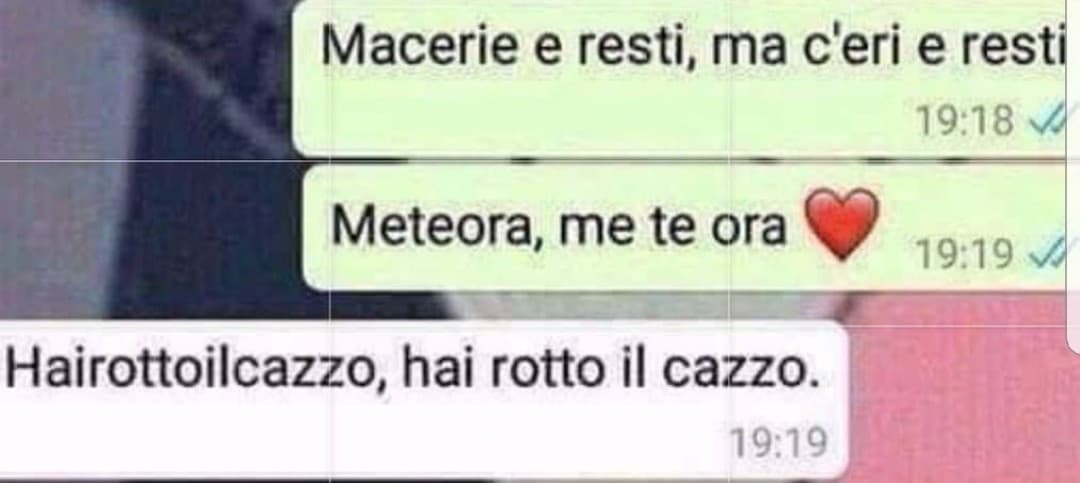 Non so se mi sono spiegato bene