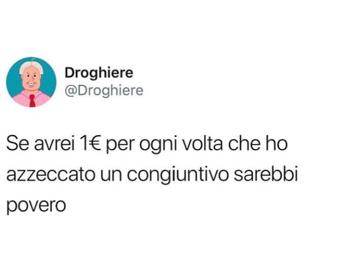 A quest'ora fossi ricco anche io
