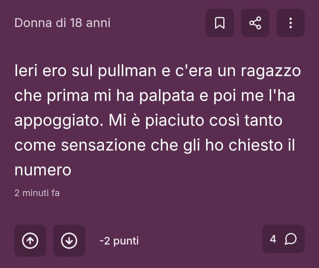 Che fastidio questi post.