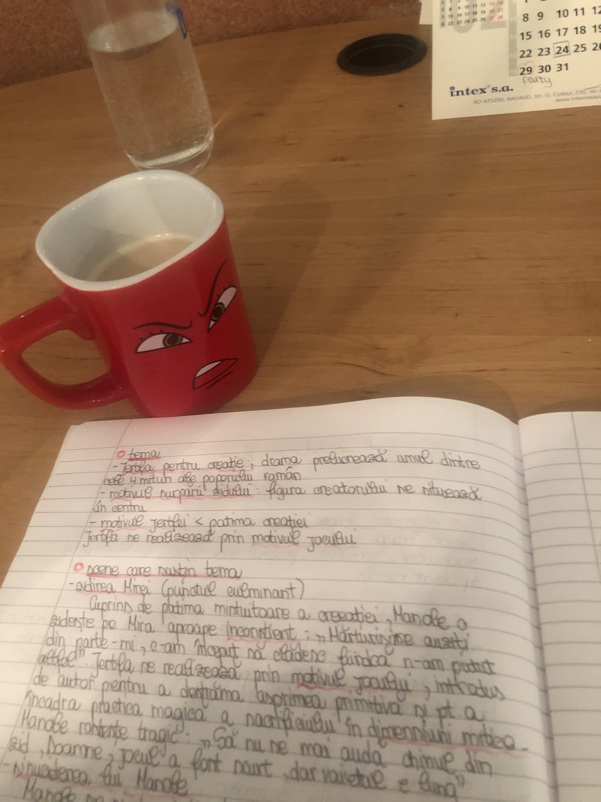 Mi sono fatta un caffè e ora provo a studiare 