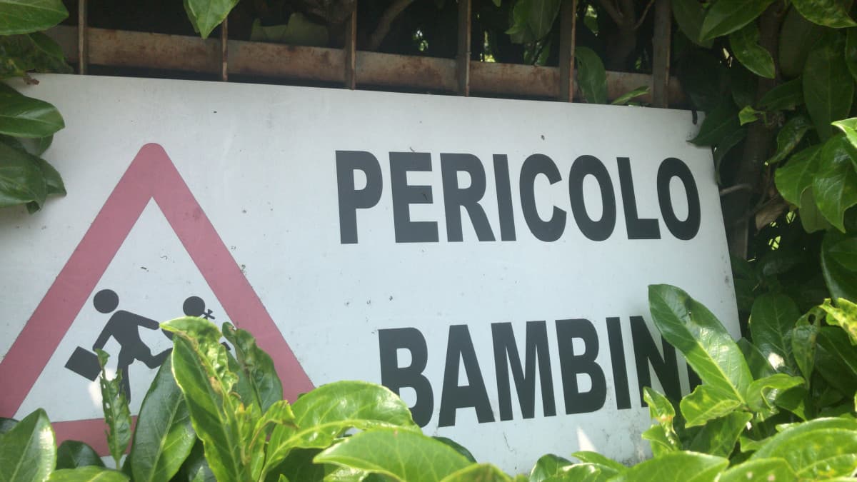 Una volta ho trovato sto cartello
È così vero
